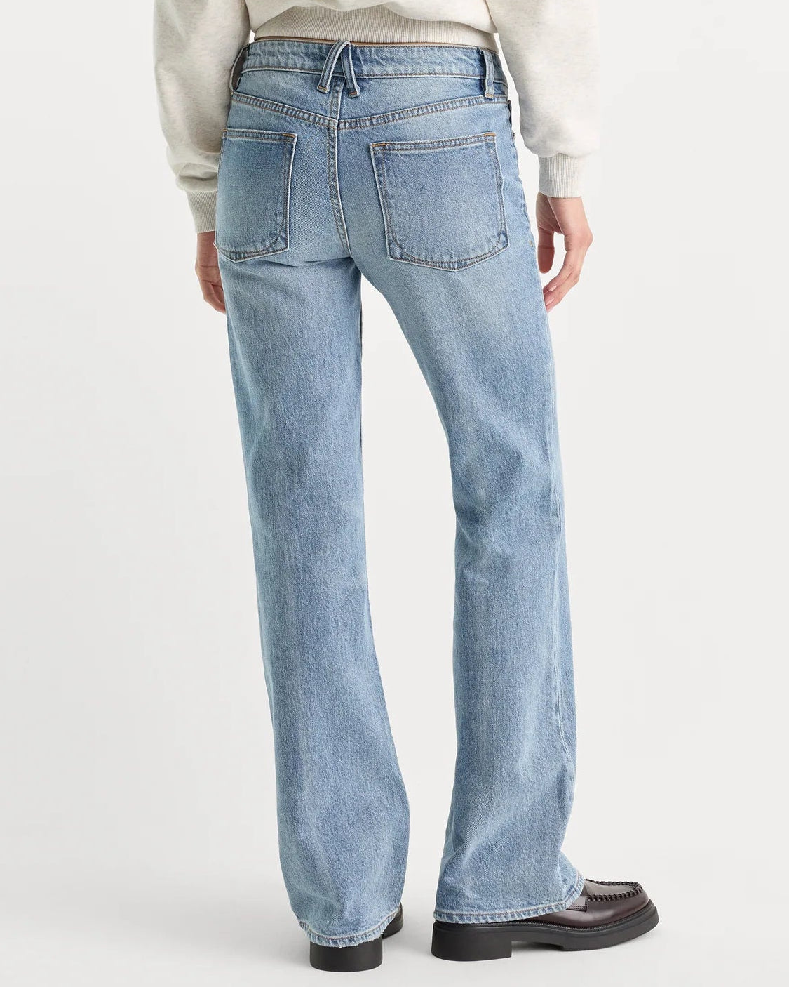 Good American Vintage Low Loose Jeans | Mesa