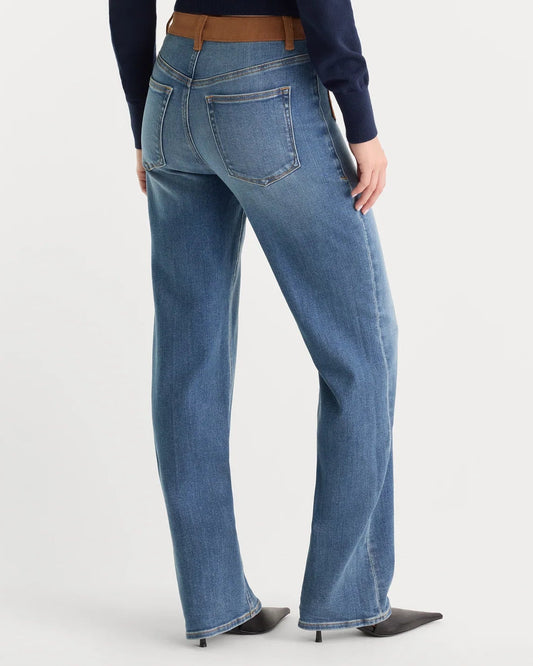 Good American True Straight Jeans | Crest