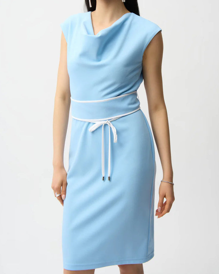 Joseph Ribkoff Cowl Neck Dress