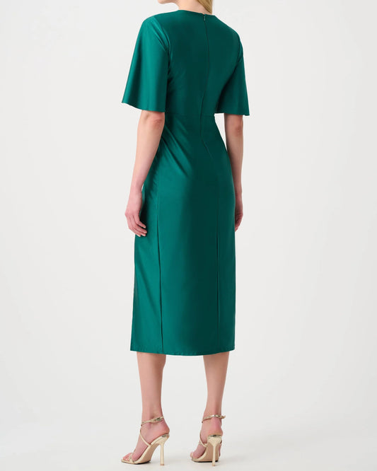 Joseph Ribkoff Green Wrap Dress