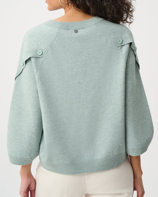 Joseph Ribkoff Tulip Sleeve Sweater | Frosted Mint