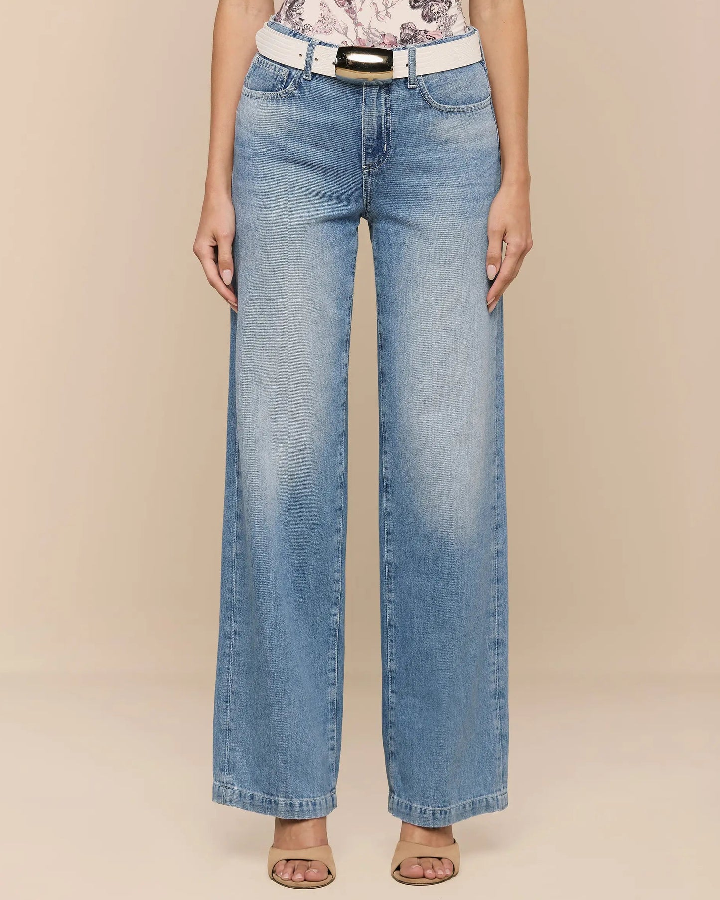 L'Agence Scottie Wide-Leg Jean | Grant