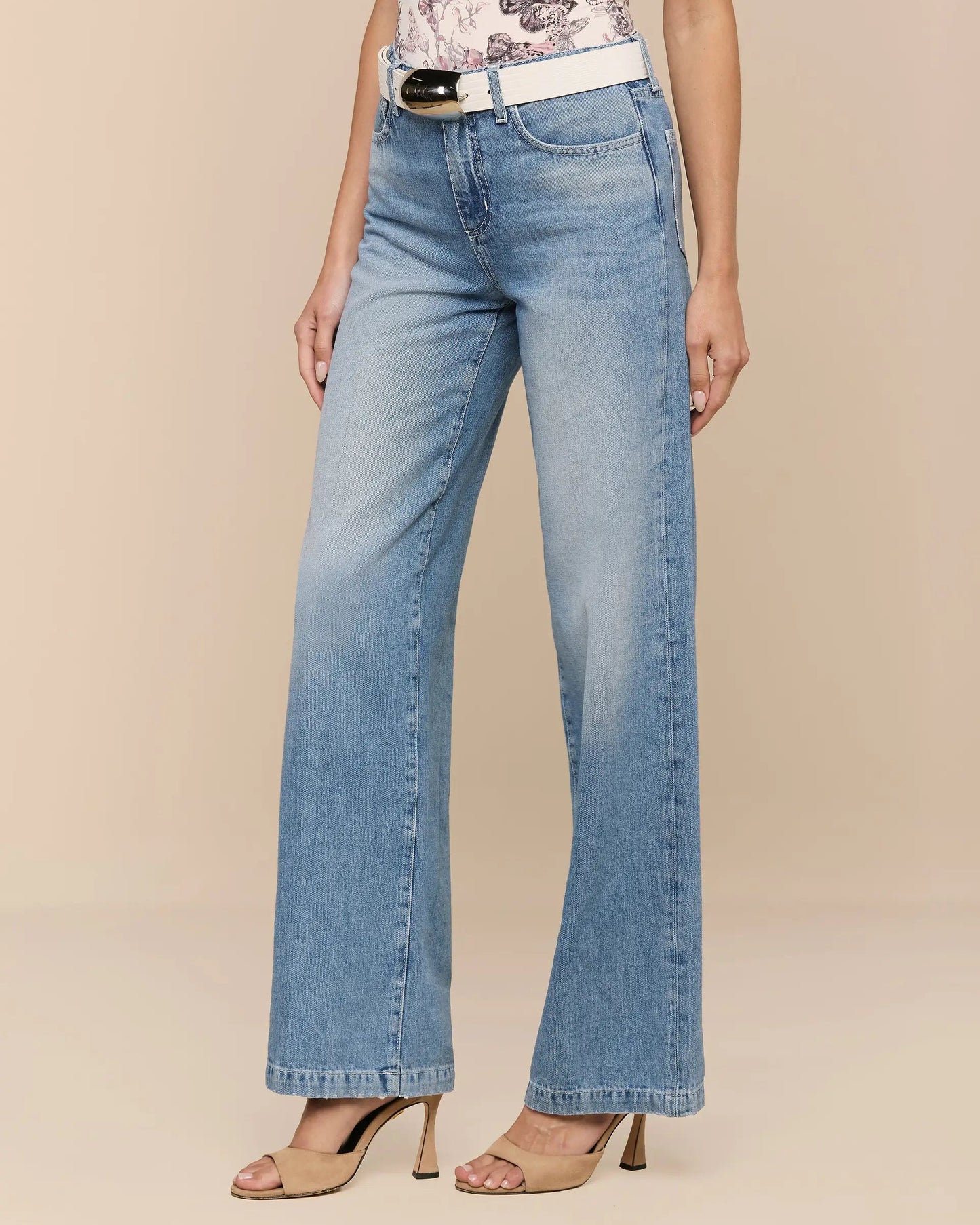 L'Agence Scottie Wide-Leg Jean | Grant