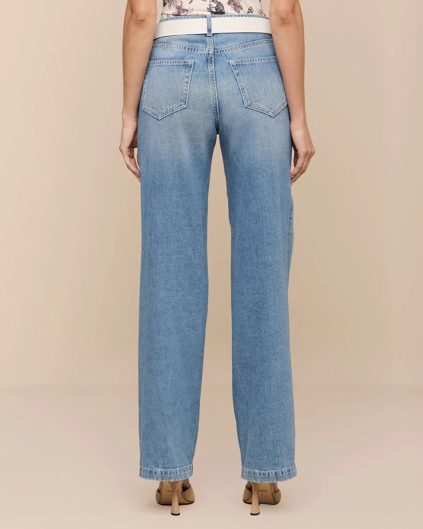 L'Agence Scottie Wide-Leg Jean | Grant