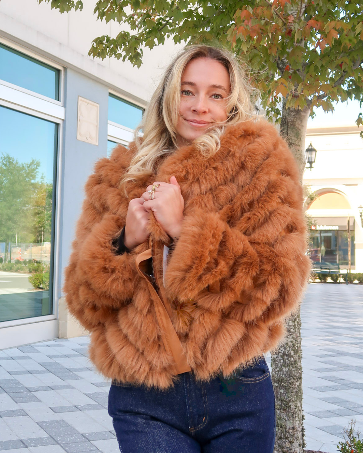 Love Token Ginger Jacket | Rust