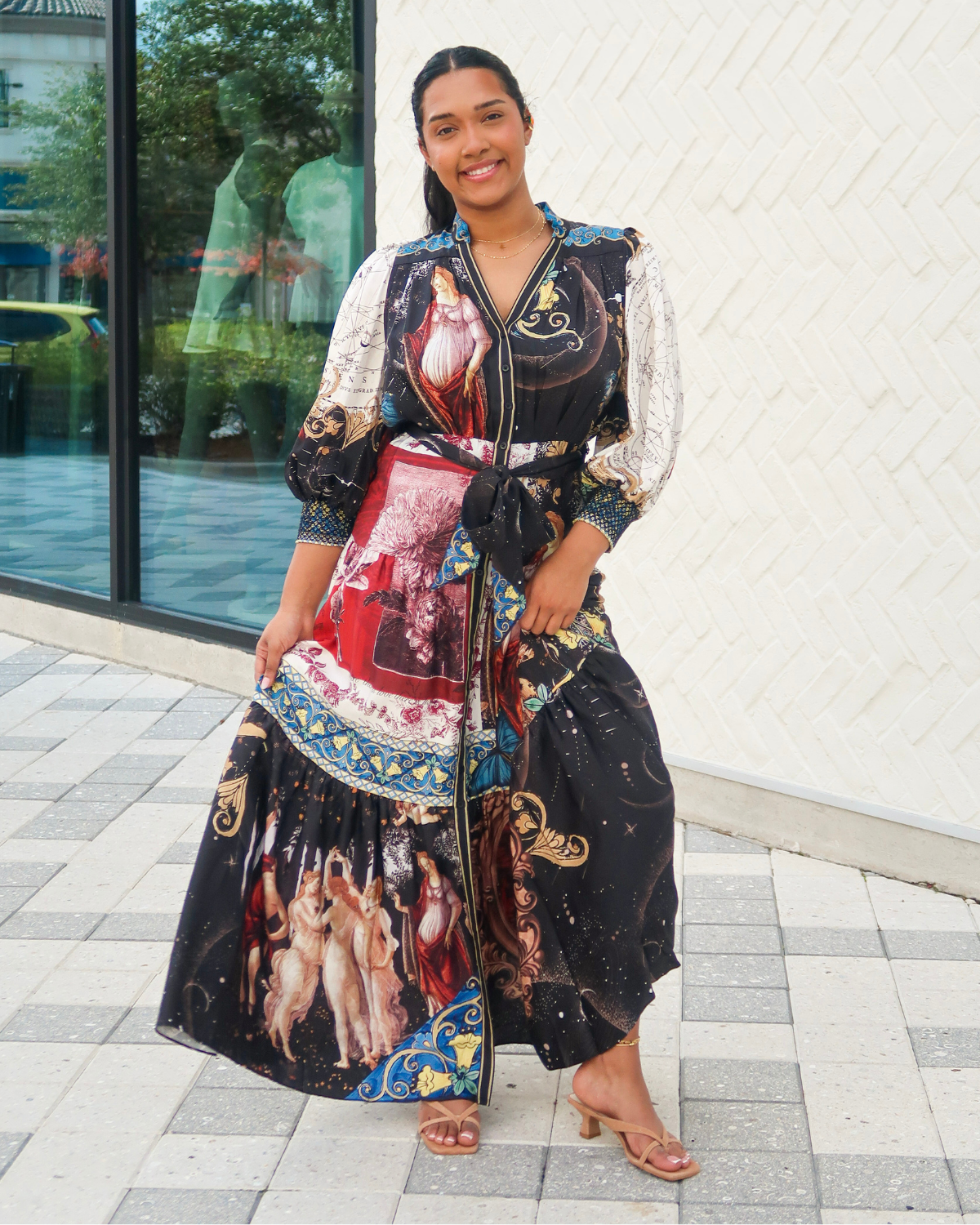 Alice + Olivia Cora Maxi Shirt Dress | Muse