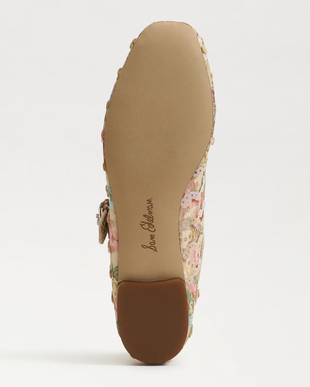 Sam Edelman Michaela Riviera Mary Jane Flat | Ecru Multi Mesh