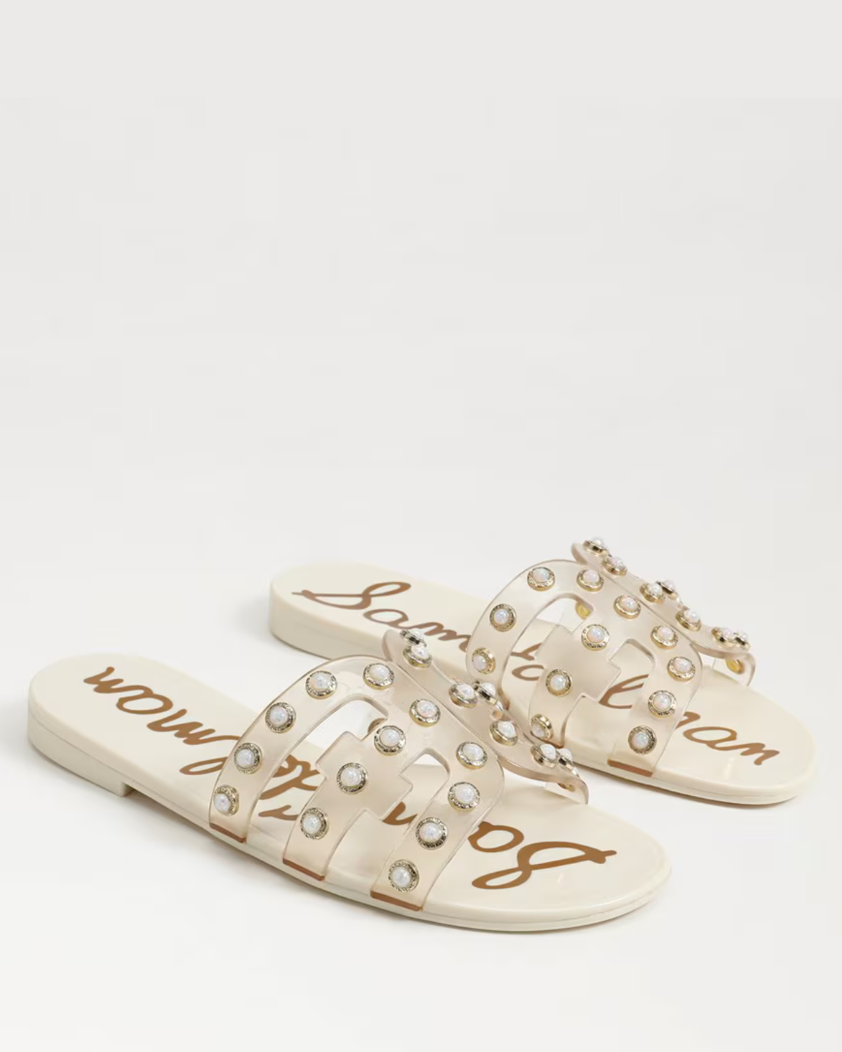 Sam Edelman Bay Jelly Sandal | Transparent Ivory Jelly