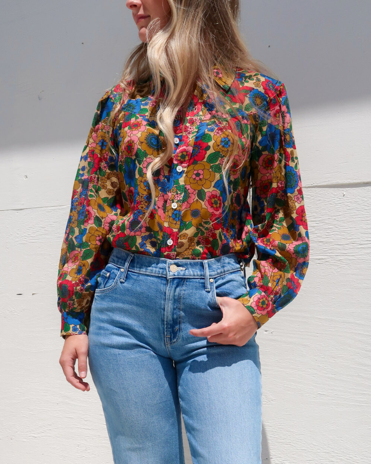 Mother The Rhapsody Exes Blouse | Track And Flower Fields