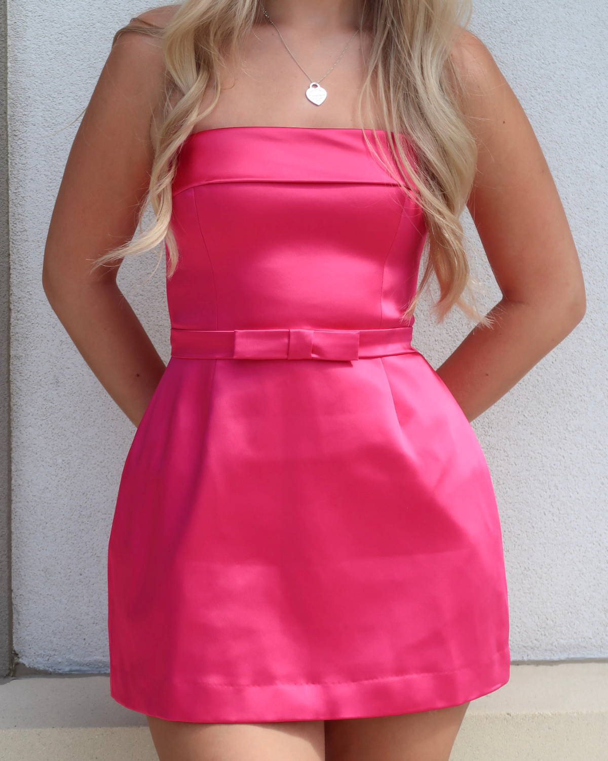 Amanda Uprichard Avalee Skort Romper | Pink