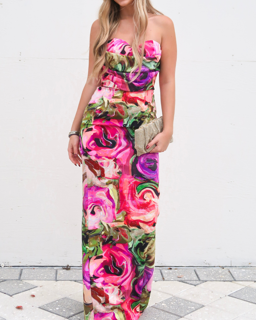 Black Halo Leonora Gown