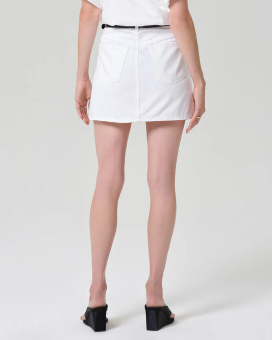 Citizens of Humanity Ramona Mini Skirt | Soft White