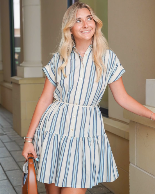 Rails Evaline Dress | Marsala Stripe