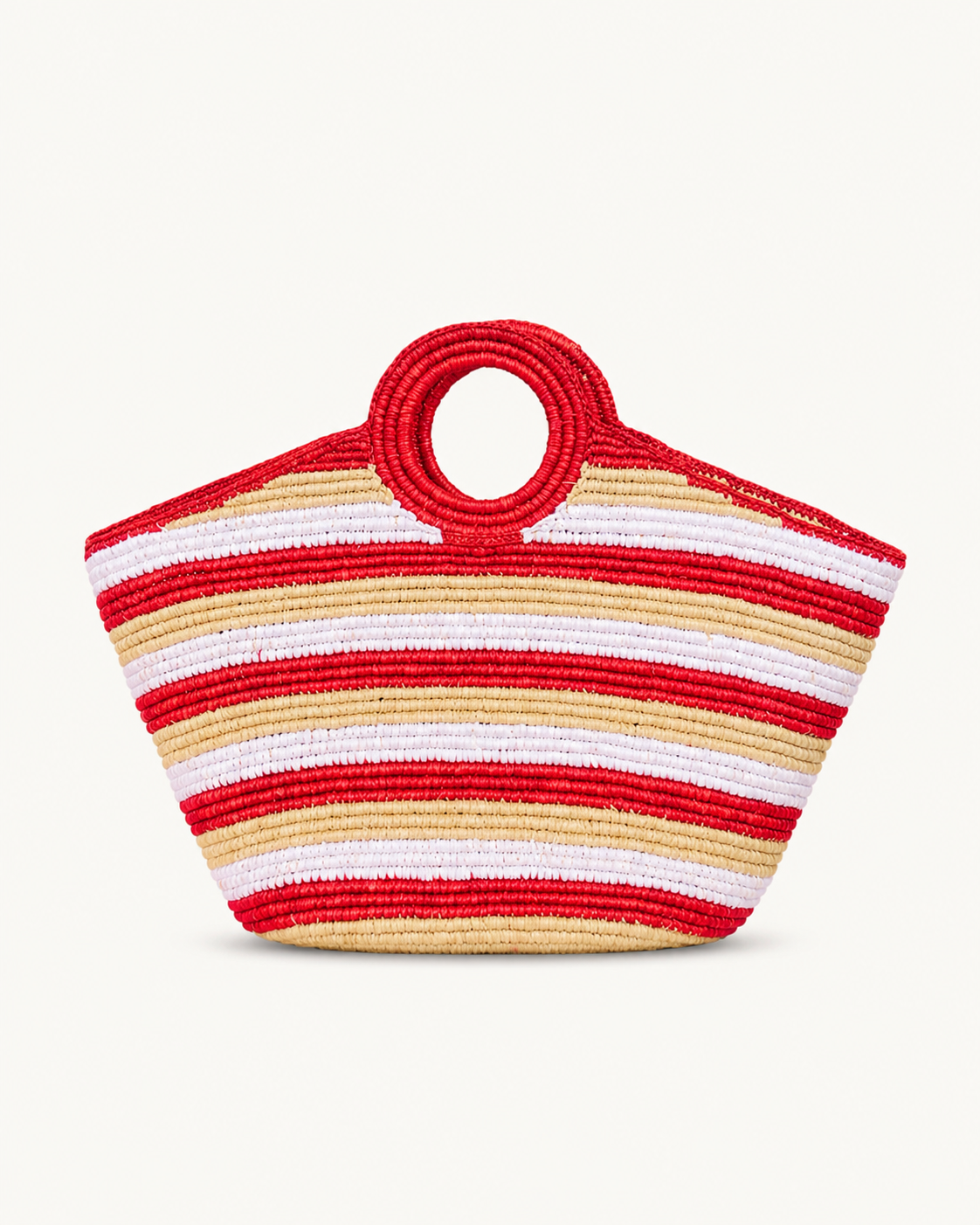 BTB Knot Large Tote | Red Multi