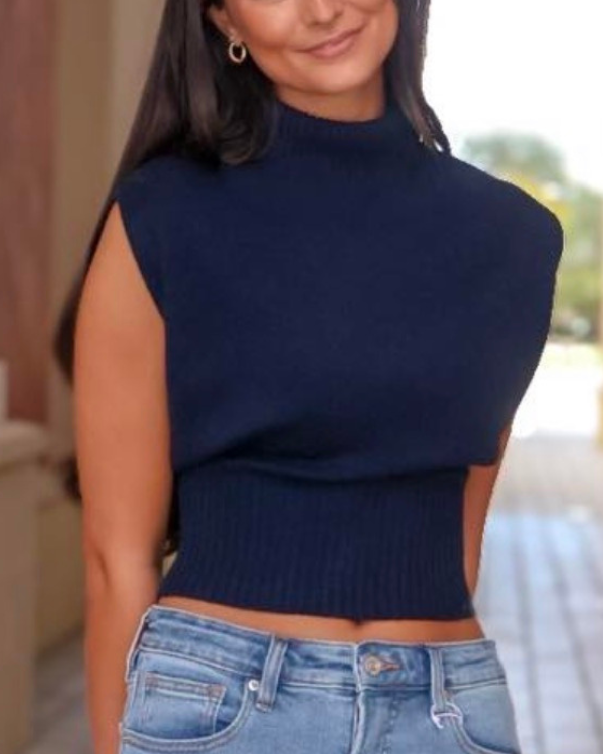 Brodie Navy Sweater