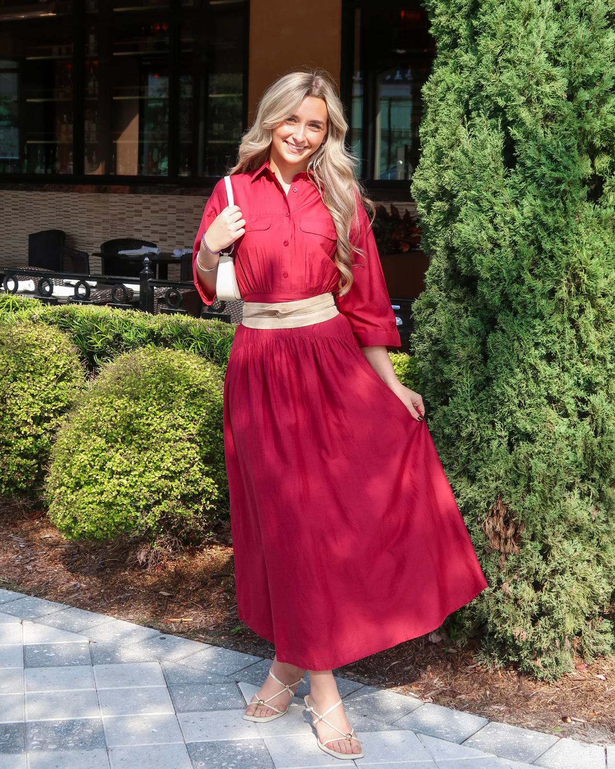 Sundays Gabriella Dress | Syrah