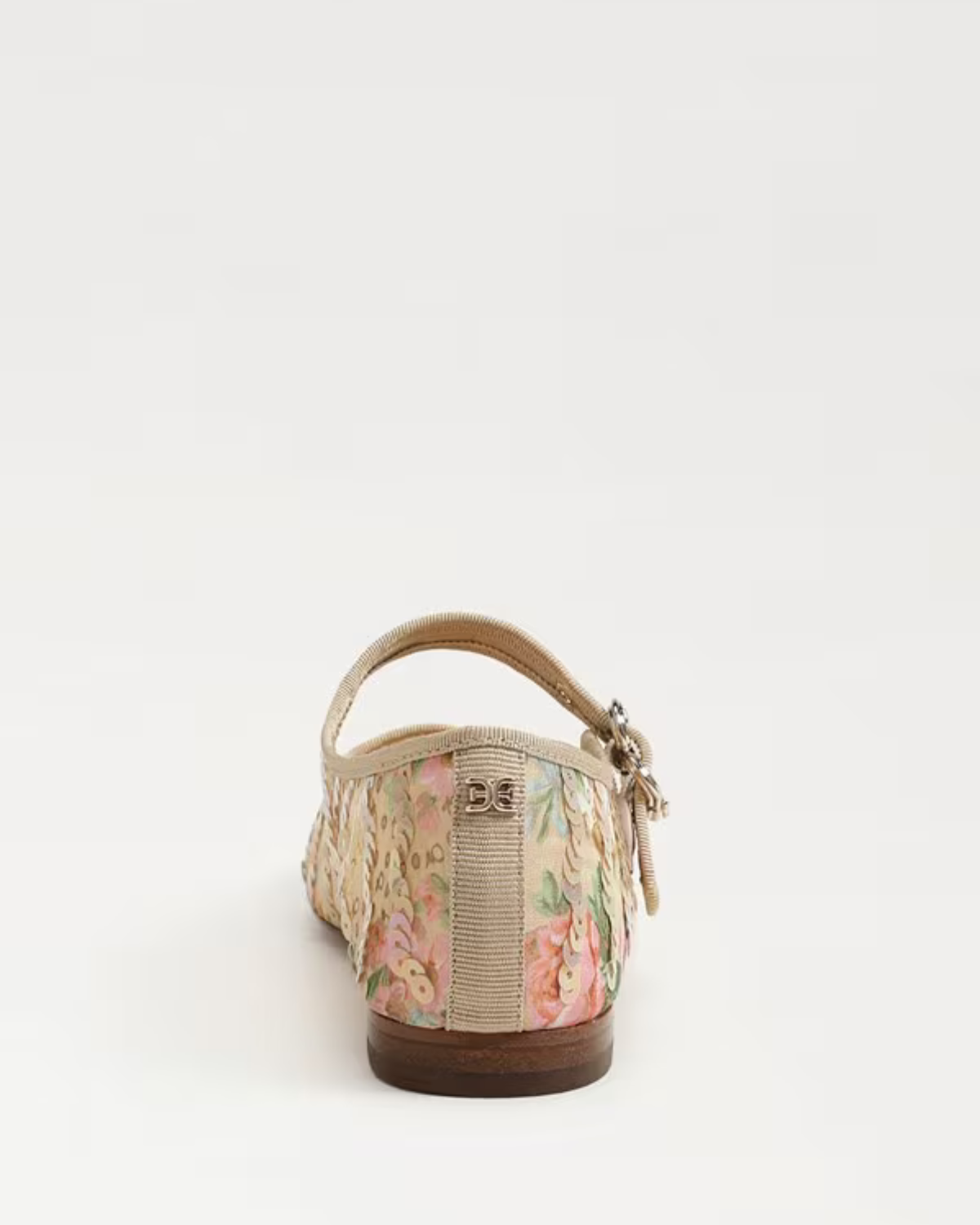 Sam Edelman Michaela Riviera Mary Jane Flat | Ecru Multi Mesh