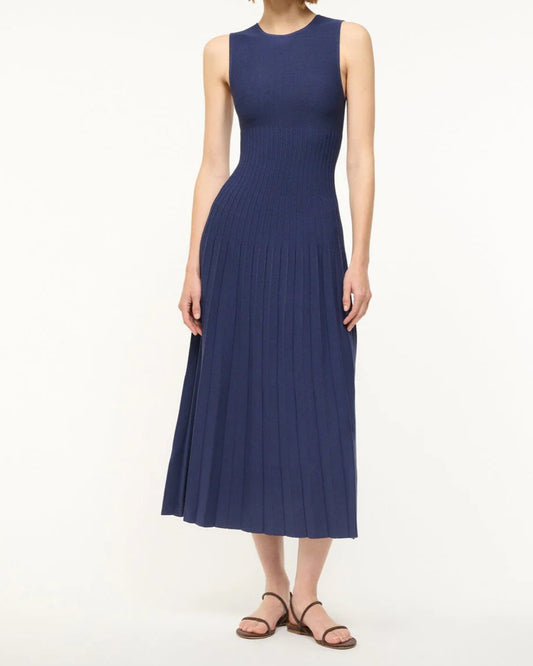 Staud Elyse Dress | Navy