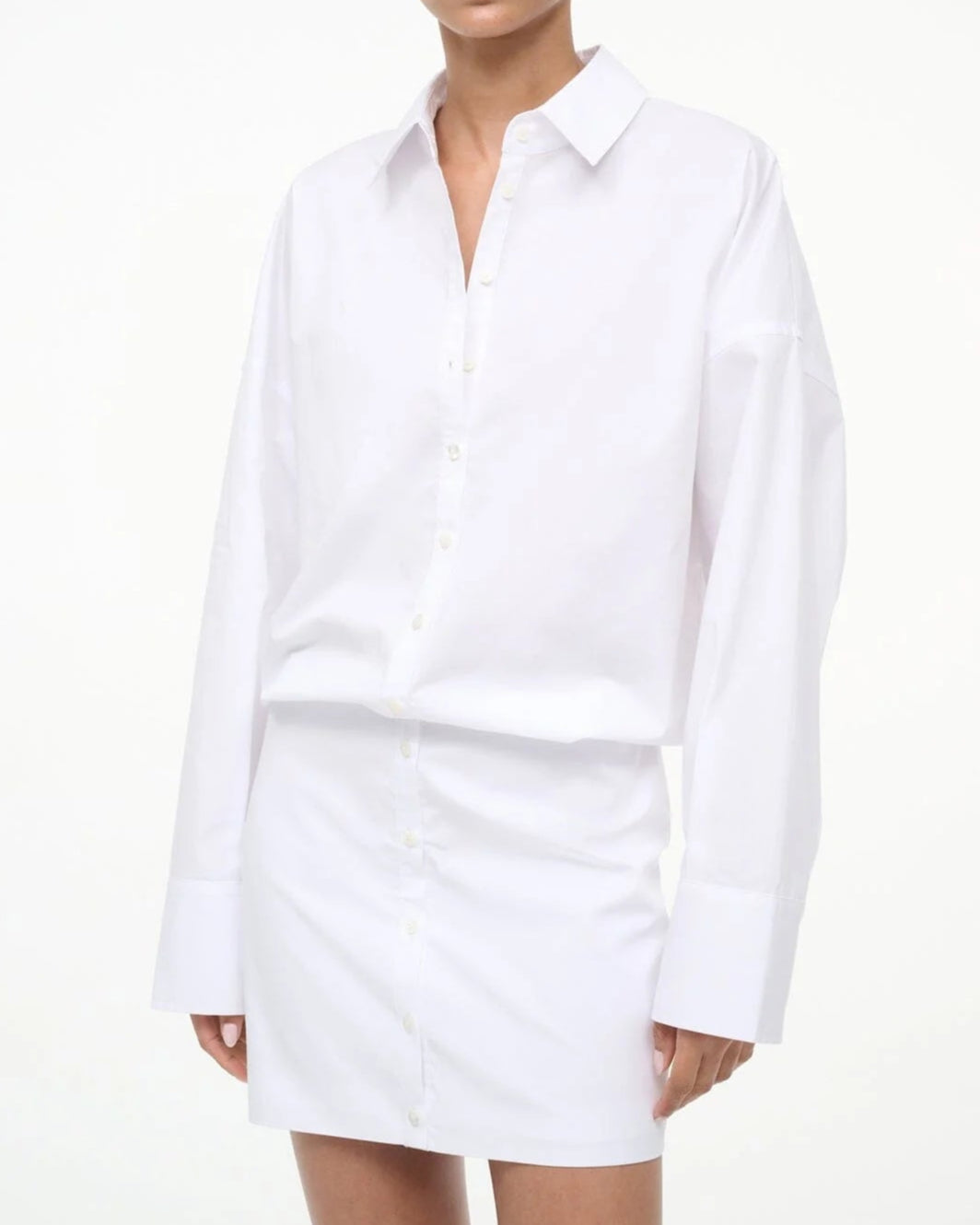 Staud Cynthia Dress | White