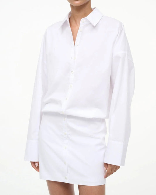 Staud Cynthia Dress | White