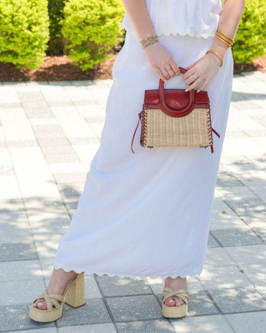 Sundays White Skirt