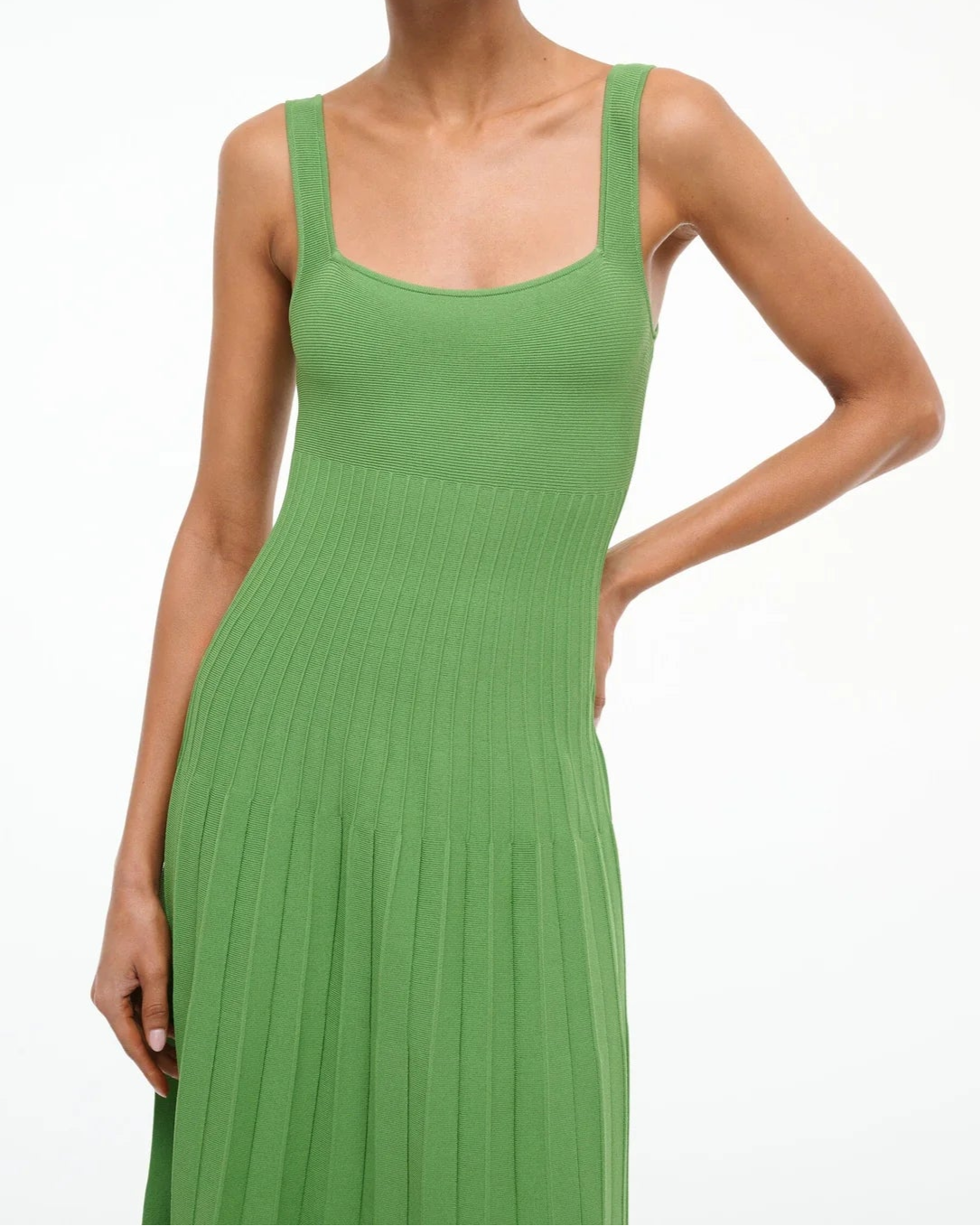Staud Ellison Dress | Leaf