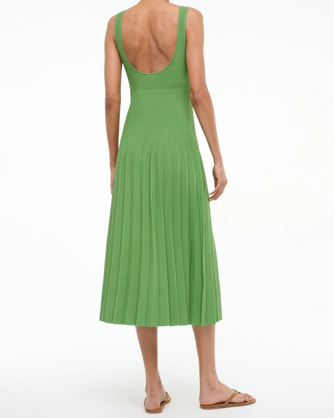 Staud Ellison Dress | Leaf