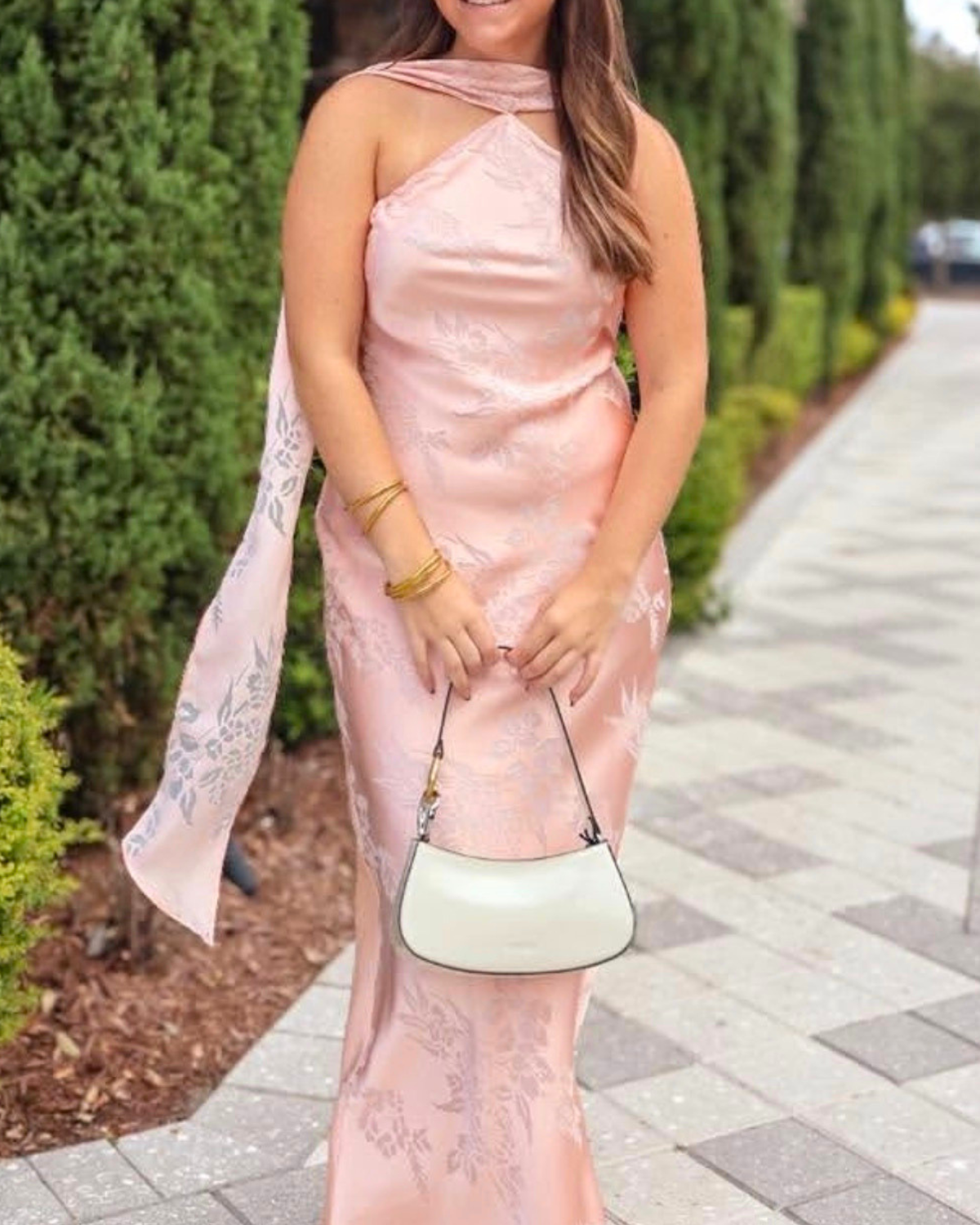 Amanda Uprichard Ashton Maxi | Dusty Rose