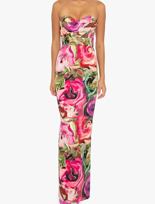 Black Halo Leonora Gown