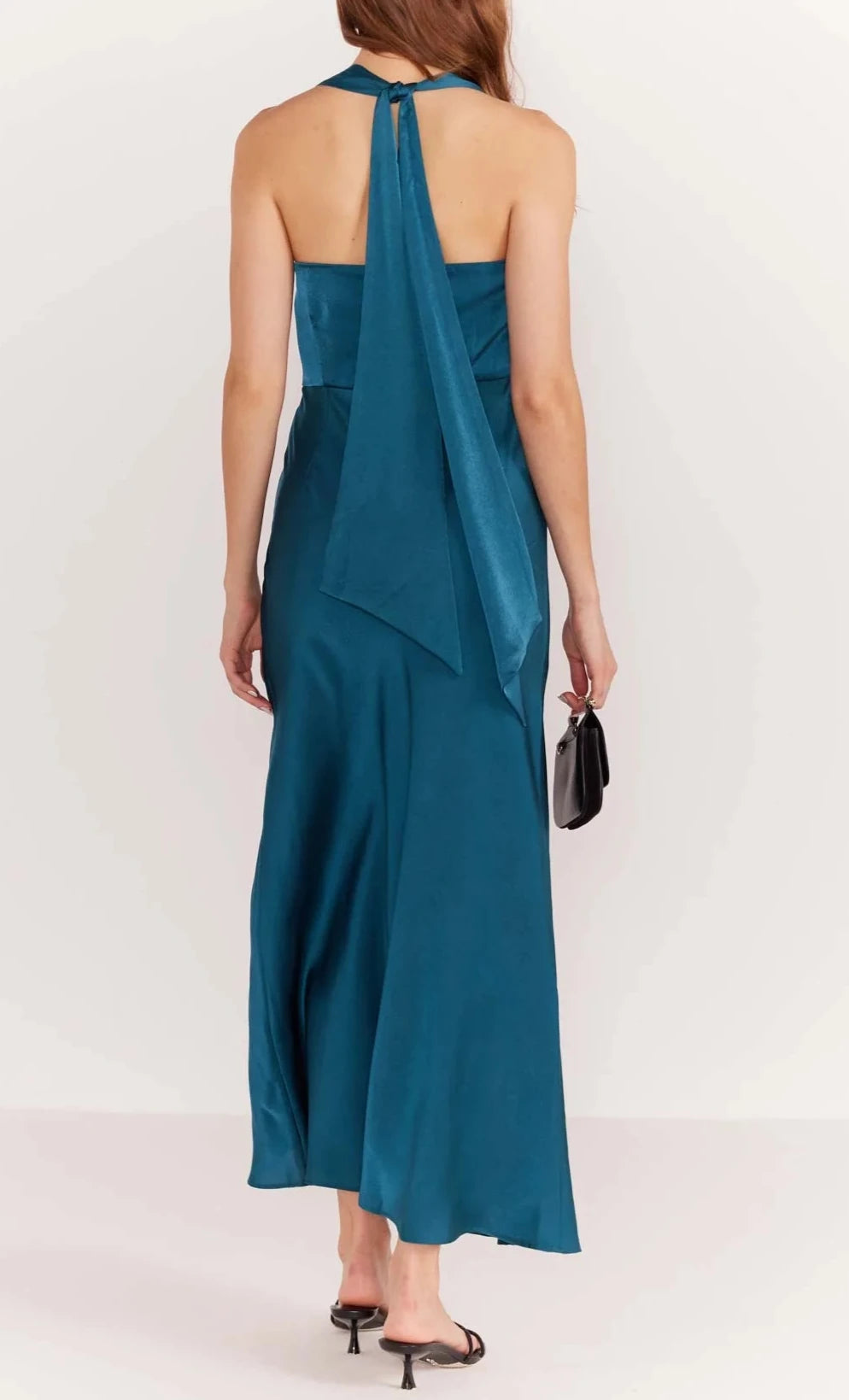 Mink Pink Orion Halter Neck Maxi Dress