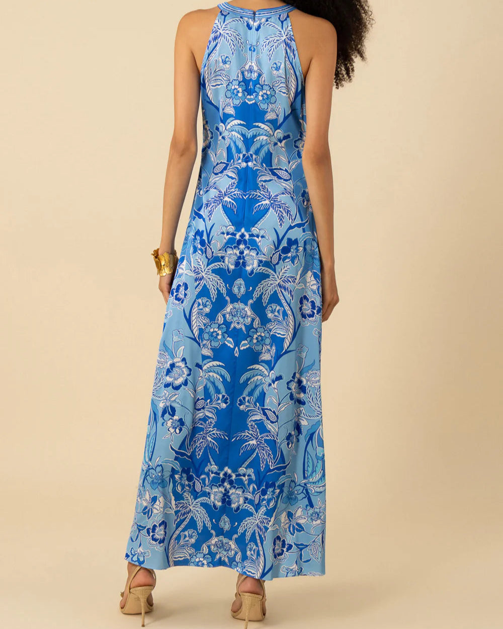 Hale Bob Florence Stretch Maxi Dress | Navy