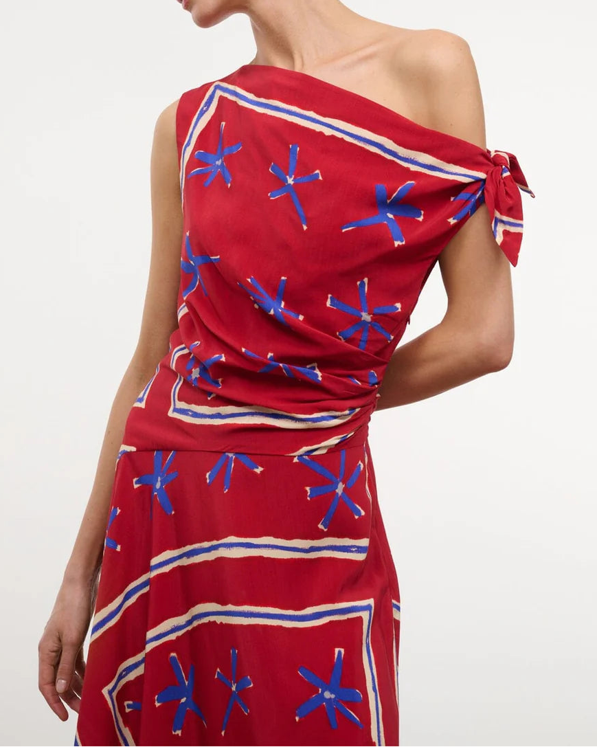 Staud Portia Dress | Painted Foulard