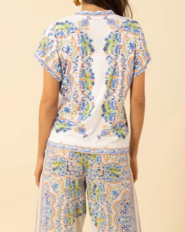 Hale Bob Joelle Jersey Top | Ivory