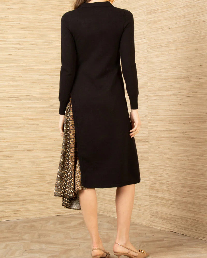 hale bob black dress Hale Bob Women's Ella Charmeuse Dress - Natural