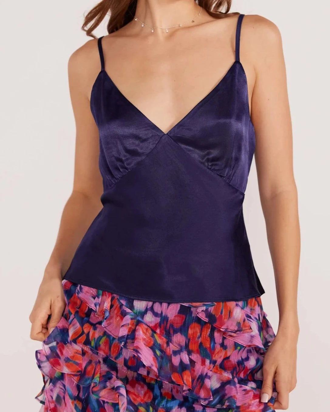 Mink Pink Lumina Bias Slip Cami