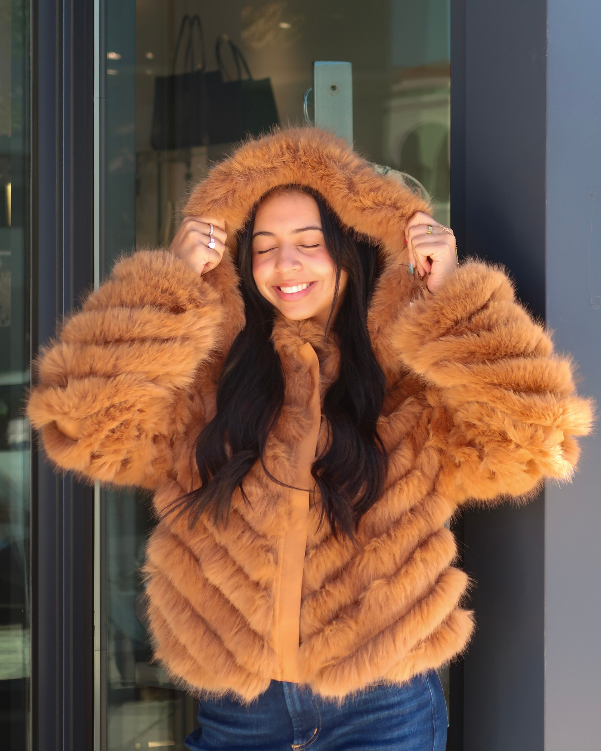 Love Token Ginger Jacket | Rust