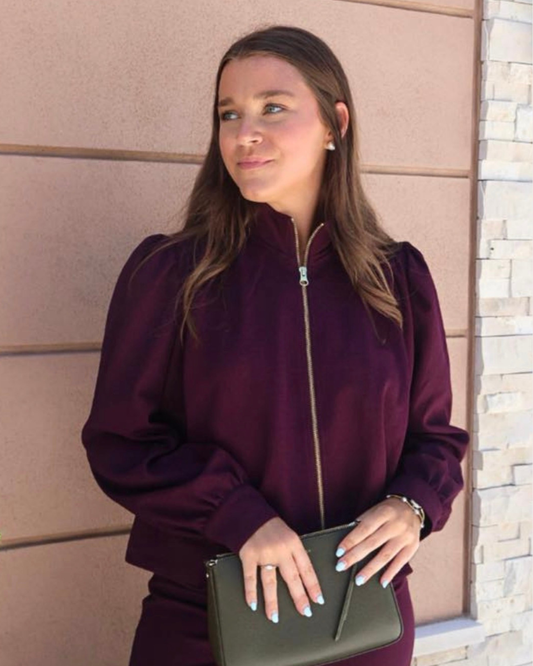 Sundays York Jacket | Plum