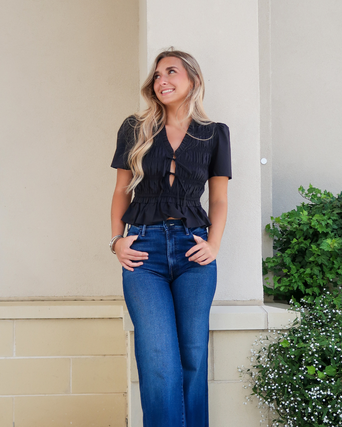 Rails Portia Top | Black