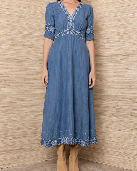 Hale Bob Este Chambray Dress