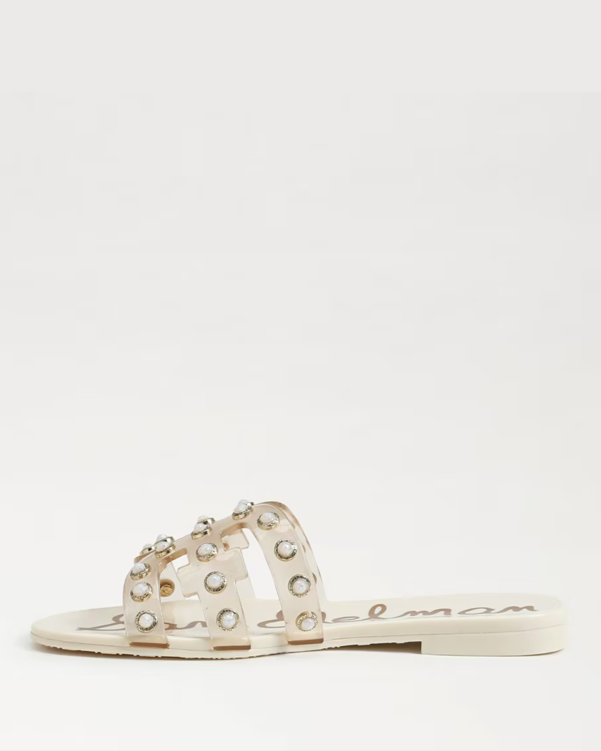 Sam Edelman Bay Jelly Sandal | Transparent Ivory Jelly