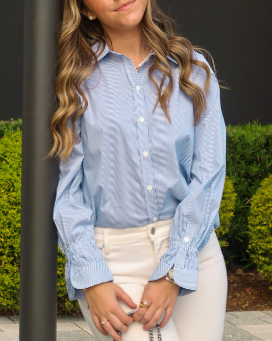 Liverpool Stripe Button-down