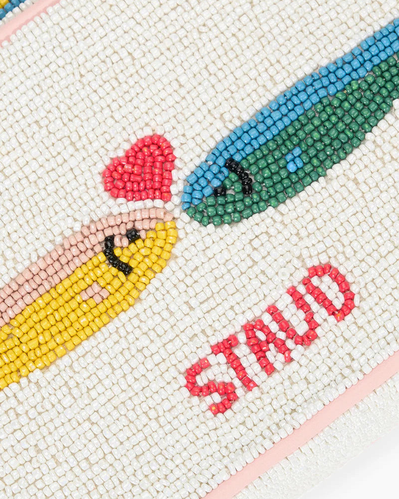 Staud Tommy Beaded Bag | Pop Sardines