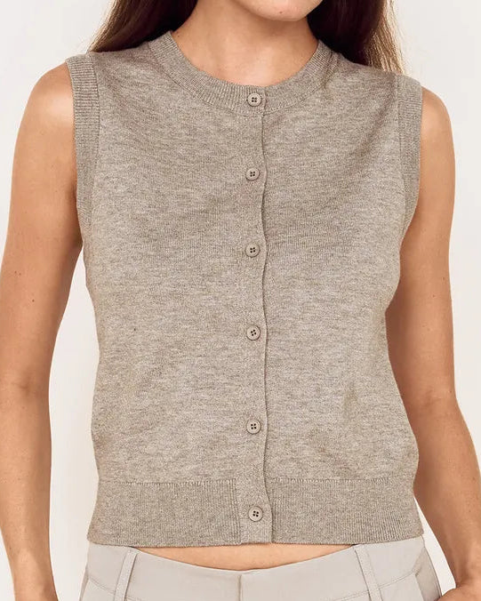 Mink Pink Etta Knit Vest
