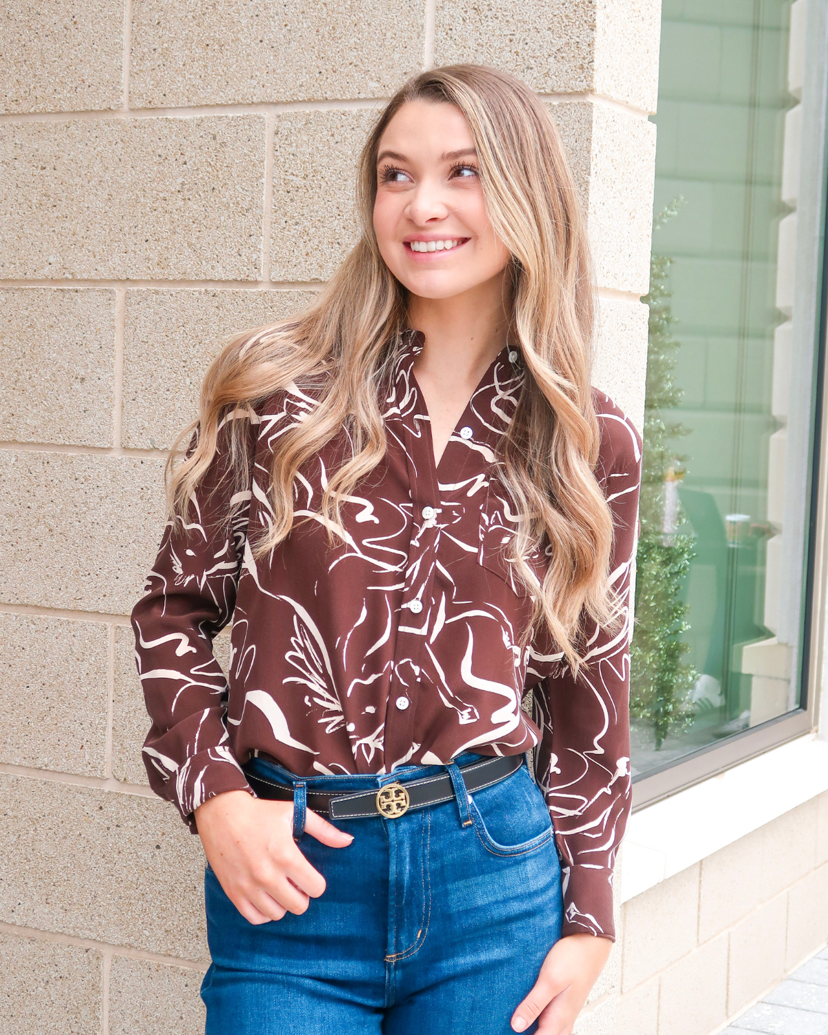 Rails Katie Shirt | Brown Colt
