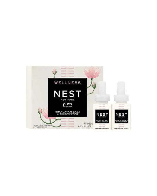 NEST x Pura Diffuser Refill Pod Duo | Himalayan Salt & Rosewater