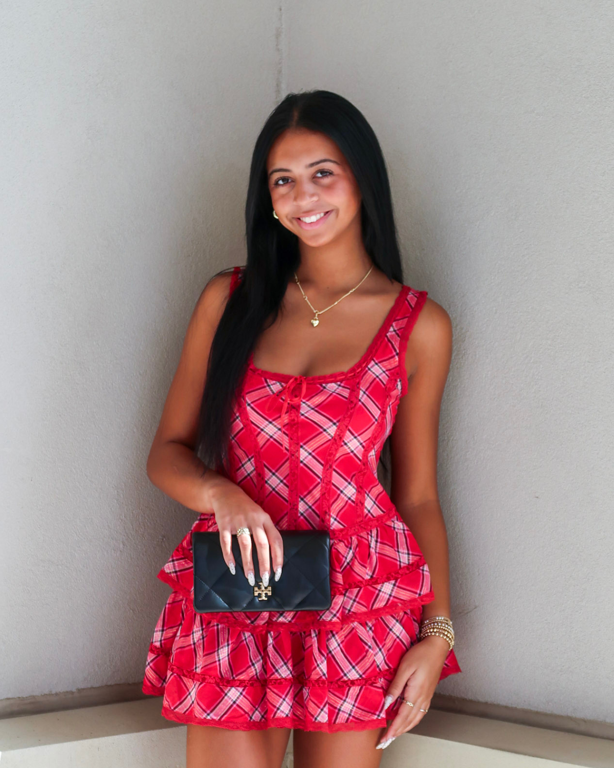 Love Shack Fancy Torres Mini Dress