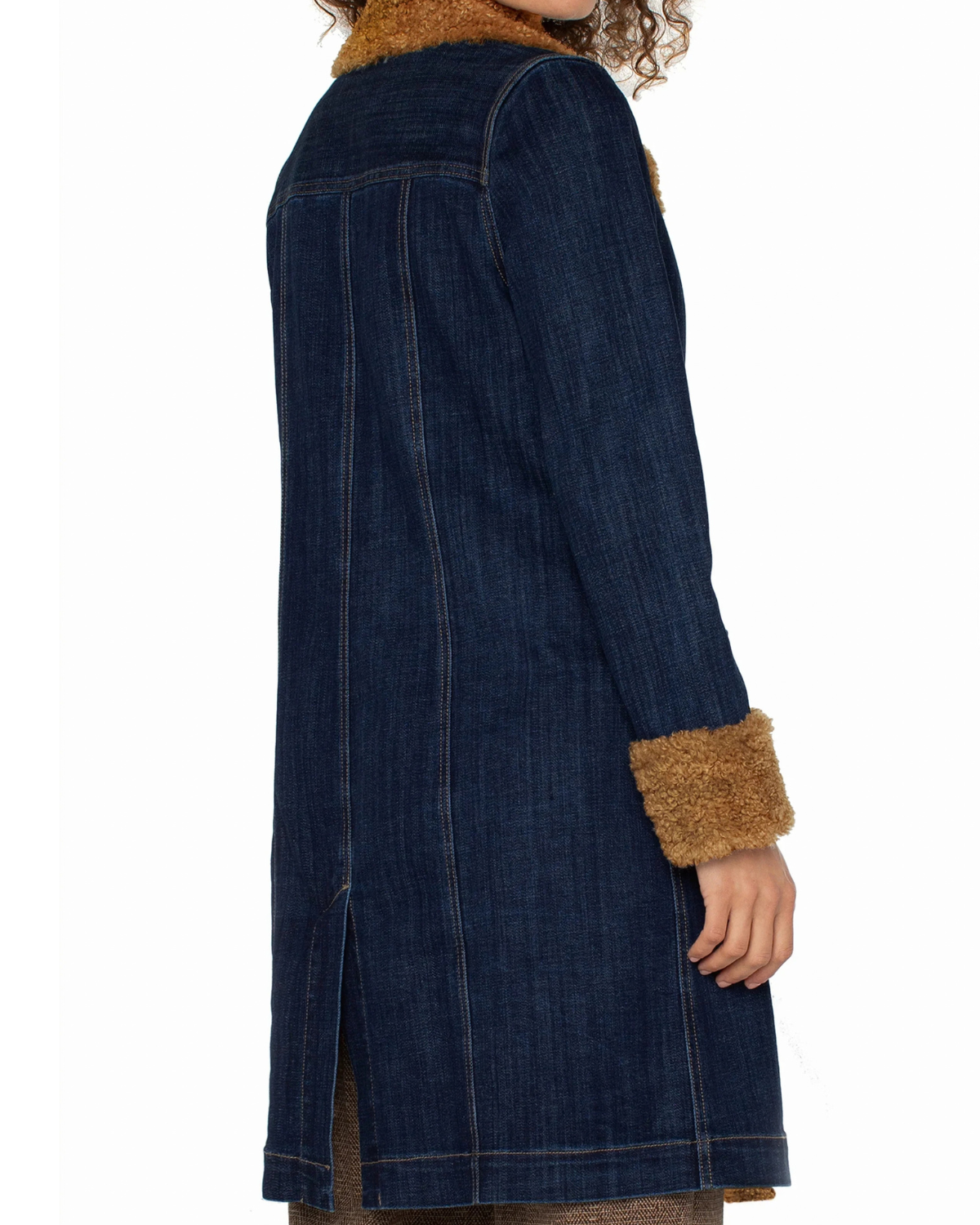 Liverpool Sherpa Trimmed Notch Collar Jacket