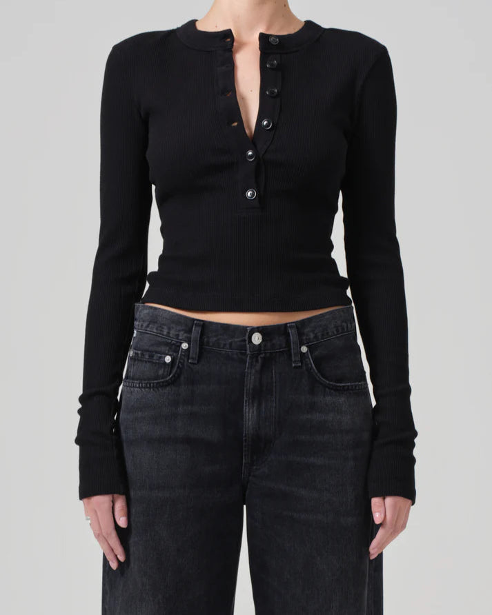 Citizens of Humanity Varra Henley | Black