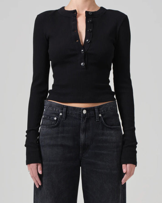 Citizens of Humanity Varra Henley | Black