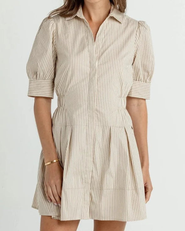 Sundays Bridle Ticking Stripe Maisie Dress